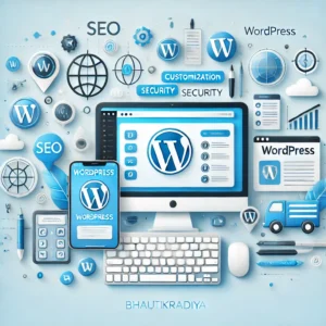 DALL·E-2025-01-24-23.51.59-A-clean-and-modern-illustration-showcasing-the-versatility-and-benefits-of-WordPress.-The-image-features-a-laptop-and-smartphone-displaying-a-WordPress